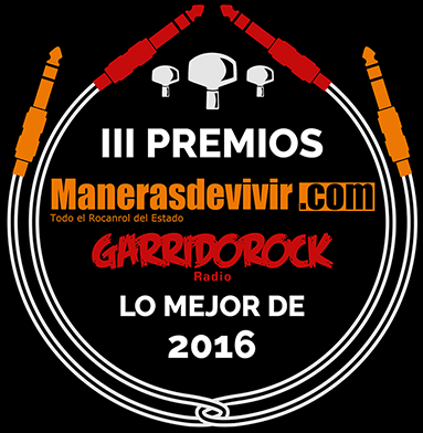 Premios Manerasdevivir.com - GarridoRock a «Lo mejor de 2016»